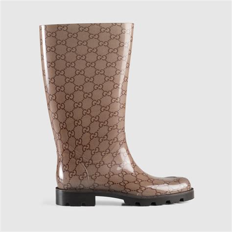 gucci edimburg rain boots|Women's boot with crystals .